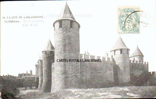 Cartes postales anciennes > CARTES POSTALES > carte postale ancienne > cartes-postales-ancienne.com Occitanie Carcassonne