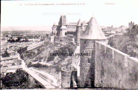 Cartes postales anciennes > CARTES POSTALES > carte postale ancienne > cartes-postales-ancienne.com Occitanie Carcassonne