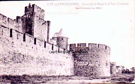 Cartes postales anciennes > CARTES POSTALES > carte postale ancienne > cartes-postales-ancienne.com Occitanie Carcassonne