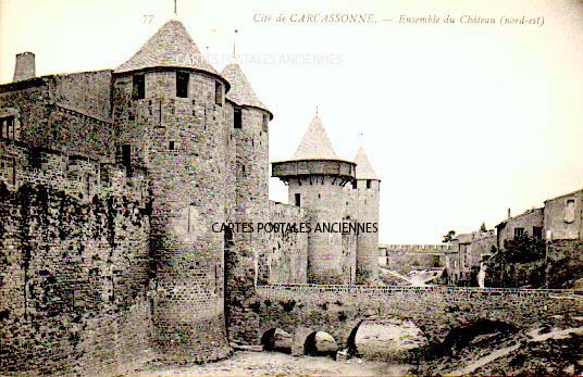 Cartes postales anciennes > CARTES POSTALES > carte postale ancienne > cartes-postales-ancienne.com Occitanie Carcassonne