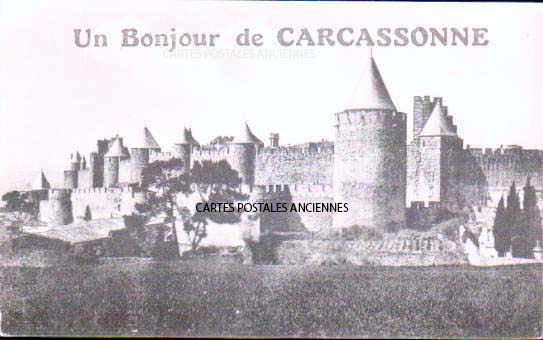 Cartes postales anciennes > CARTES POSTALES > carte postale ancienne > cartes-postales-ancienne.com Occitanie Carcassonne