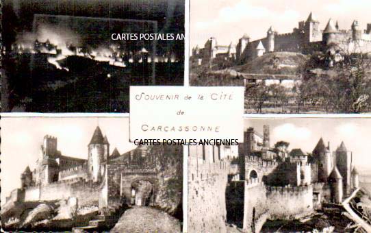 Cartes postales anciennes > CARTES POSTALES > carte postale ancienne > cartes-postales-ancienne.com Occitanie Carcassonne