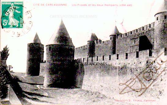 Cartes postales anciennes > CARTES POSTALES > carte postale ancienne > cartes-postales-ancienne.com Occitanie Carcassonne