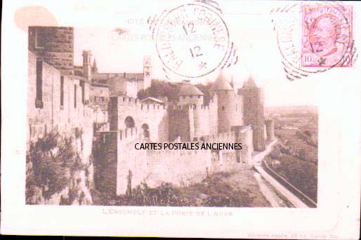 Cartes postales anciennes > CARTES POSTALES > carte postale ancienne > cartes-postales-ancienne.com Occitanie Carcassonne