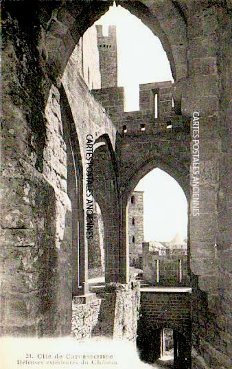 Cartes postales anciennes > CARTES POSTALES > carte postale ancienne > cartes-postales-ancienne.com Occitanie Carcassonne