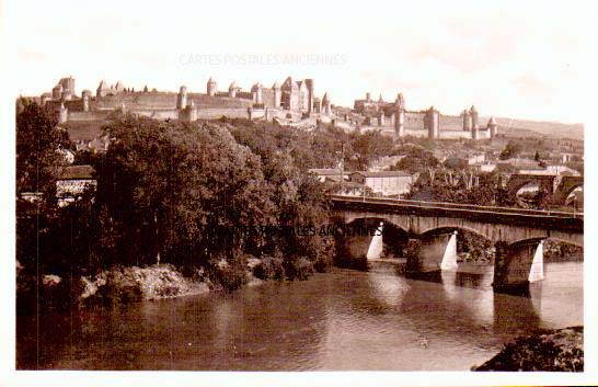 Cartes postales anciennes > CARTES POSTALES > carte postale ancienne > cartes-postales-ancienne.com Occitanie Carcassonne