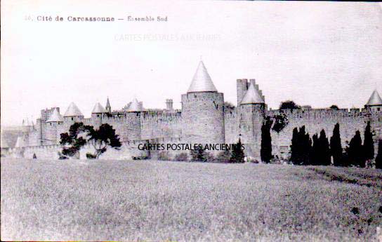 Cartes postales anciennes > CARTES POSTALES > carte postale ancienne > cartes-postales-ancienne.com Occitanie Carcassonne