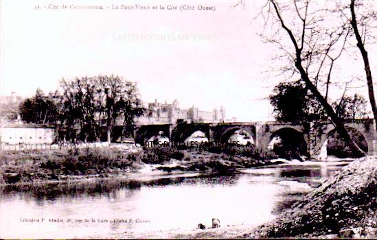 Cartes postales anciennes > CARTES POSTALES > carte postale ancienne > cartes-postales-ancienne.com Occitanie Carcassonne