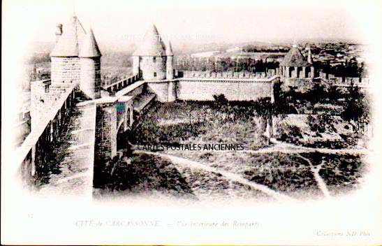 Cartes postales anciennes > CARTES POSTALES > carte postale ancienne > cartes-postales-ancienne.com Occitanie Carcassonne