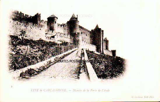 Cartes postales anciennes > CARTES POSTALES > carte postale ancienne > cartes-postales-ancienne.com Occitanie Carcassonne