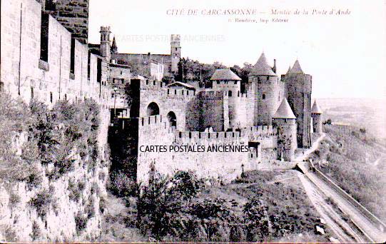 Cartes postales anciennes > CARTES POSTALES > carte postale ancienne > cartes-postales-ancienne.com Occitanie Carcassonne