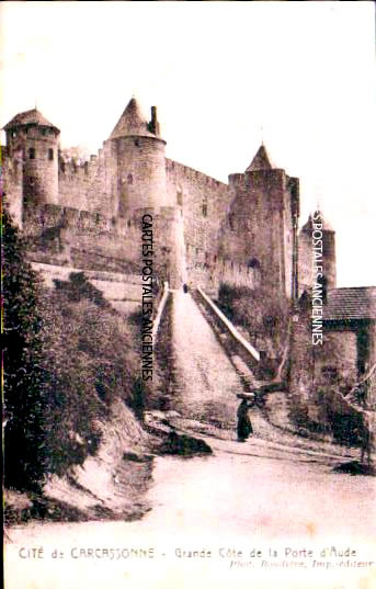 Cartes postales anciennes > CARTES POSTALES > carte postale ancienne > cartes-postales-ancienne.com Occitanie Carcassonne