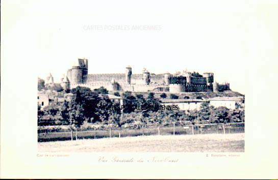 Cartes postales anciennes > CARTES POSTALES > carte postale ancienne > cartes-postales-ancienne.com Occitanie Carcassonne