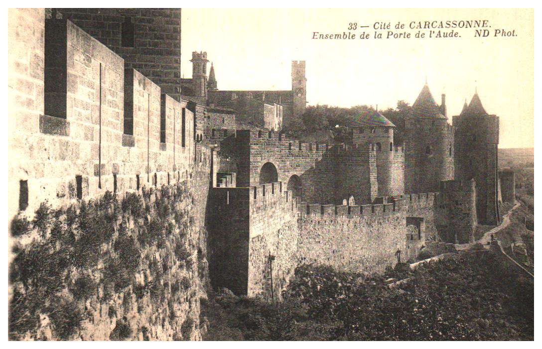 Cartes postales anciennes > CARTES POSTALES > carte postale ancienne > cartes-postales-ancienne.com Aude 11 Carcassonne