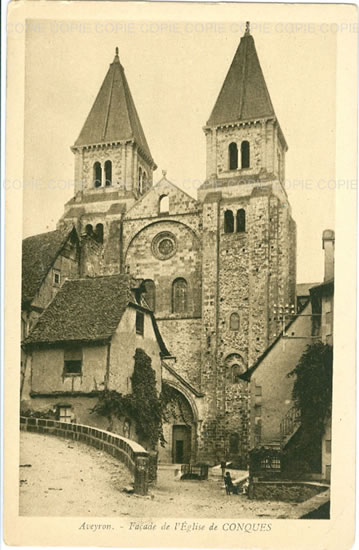 Cartes postales anciennes > CARTES POSTALES > carte postale ancienne > cartes-postales-ancienne.com Occitanie Conques