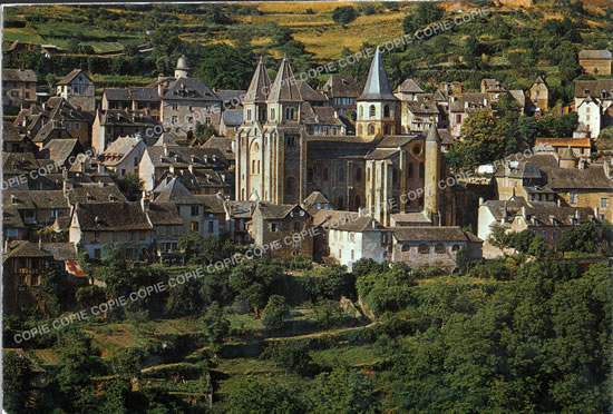 Cartes postales anciennes > CARTES POSTALES > carte postale ancienne > cartes-postales-ancienne.com Occitanie Conques