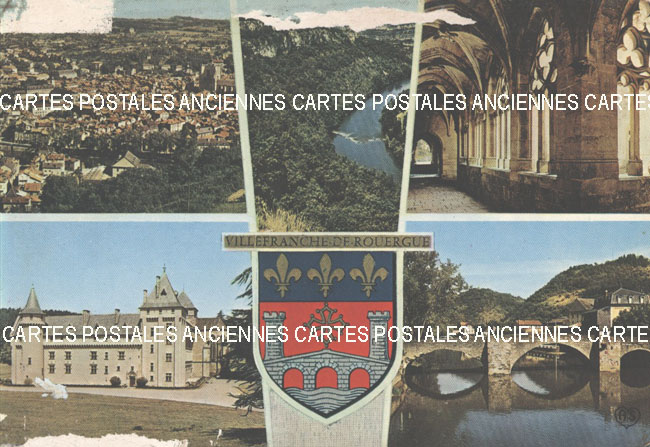 Cartes postales anciennes > CARTES POSTALES > carte postale ancienne > cartes-postales-ancienne.com Occitanie Villefranche De Rouergue