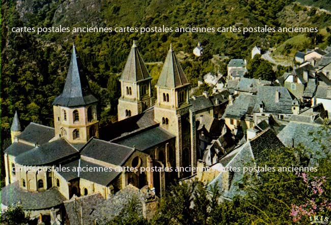 Cartes postales anciennes > CARTES POSTALES > carte postale ancienne > cartes-postales-ancienne.com Occitanie Conques