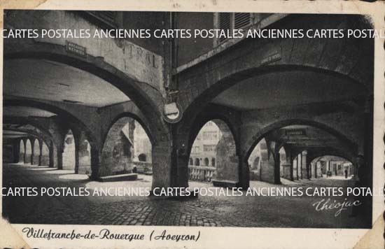 Cartes postales anciennes > CARTES POSTALES > carte postale ancienne > cartes-postales-ancienne.com Occitanie Villefranche De Rouergue