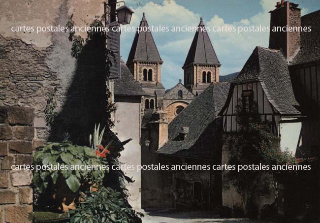 Cartes postales anciennes > CARTES POSTALES > carte postale ancienne > cartes-postales-ancienne.com Occitanie Conques