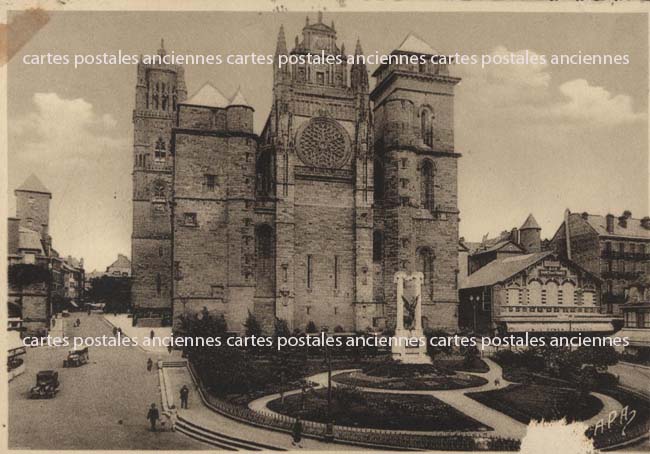 Cartes postales anciennes > CARTES POSTALES > carte postale ancienne > cartes-postales-ancienne.com Occitanie Rodez