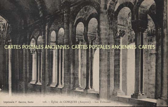 Cartes postales anciennes > CARTES POSTALES > carte postale ancienne > cartes-postales-ancienne.com Occitanie Conques