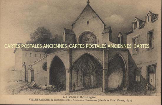 Cartes postales anciennes > CARTES POSTALES > carte postale ancienne > cartes-postales-ancienne.com Occitanie Villefranche De Rouergue