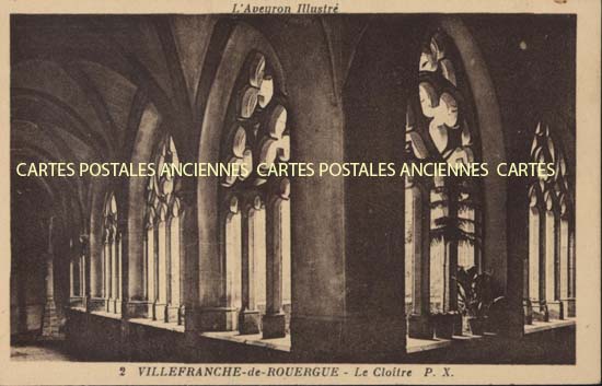 Cartes postales anciennes > CARTES POSTALES > carte postale ancienne > cartes-postales-ancienne.com Occitanie Villefranche De Rouergue