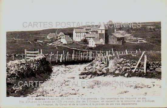 Cartes postales anciennes > CARTES POSTALES > carte postale ancienne > cartes-postales-ancienne.com Aveyron 12 Aubrac