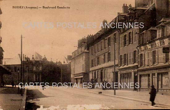 Cartes postales anciennes > CARTES POSTALES > carte postale ancienne > cartes-postales-ancienne.com Occitanie Rodez