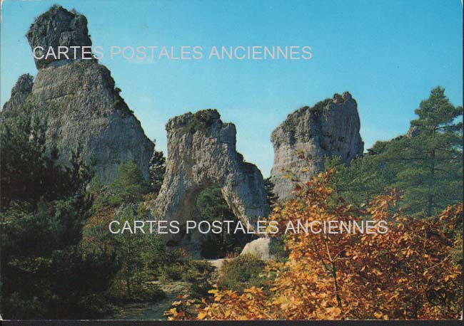 Cartes postales anciennes > CARTES POSTALES > carte postale ancienne > cartes-postales-ancienne.com Occitanie La Roque Sainte Marguerite