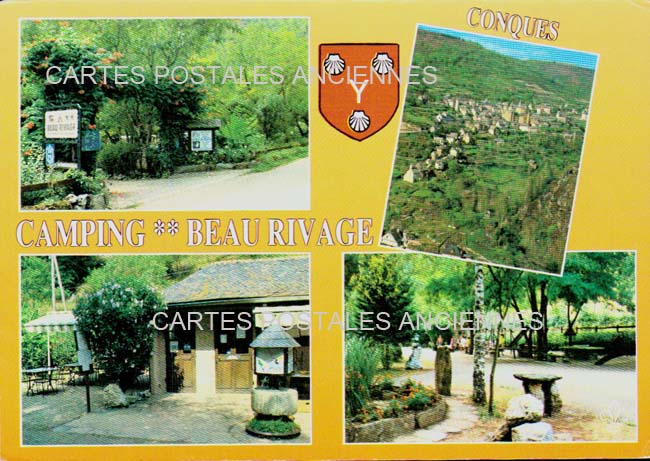 Cartes postales anciennes > CARTES POSTALES > carte postale ancienne > cartes-postales-ancienne.com Occitanie Conques