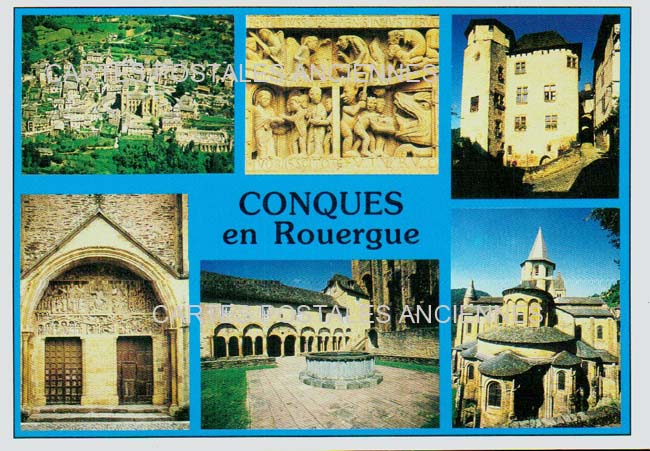 Cartes postales anciennes > CARTES POSTALES > carte postale ancienne > cartes-postales-ancienne.com Occitanie Conques