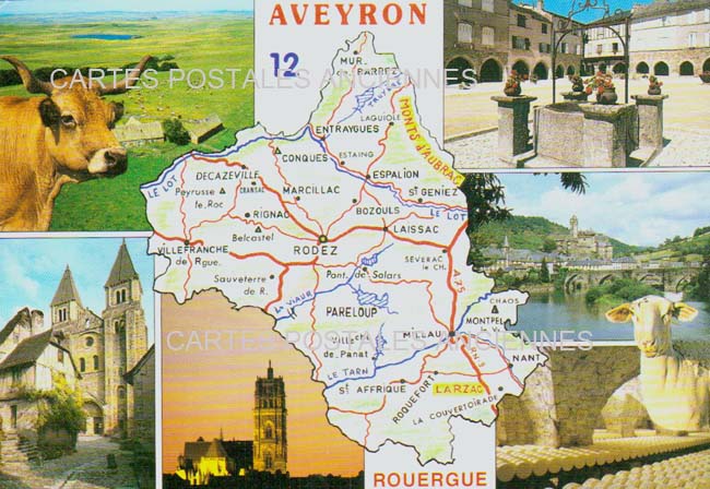 Cartes postales anciennes > CARTES POSTALES > carte postale ancienne > cartes-postales-ancienne.com Occitanie Rodez