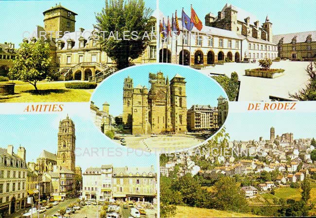 Cartes postales anciennes > CARTES POSTALES > carte postale ancienne > cartes-postales-ancienne.com Occitanie Rodez