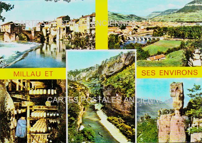 Cartes postales anciennes > CARTES POSTALES > carte postale ancienne > cartes-postales-ancienne.com Occitanie Millau