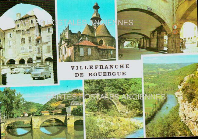 Cartes postales anciennes > CARTES POSTALES > carte postale ancienne > cartes-postales-ancienne.com Occitanie Villefranche De Rouergue