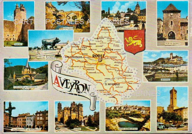 Cartes postales anciennes > CARTES POSTALES > carte postale ancienne > cartes-postales-ancienne.com Occitanie Rodez