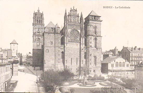 Cartes postales anciennes > CARTES POSTALES > carte postale ancienne > cartes-postales-ancienne.com Occitanie Rodez