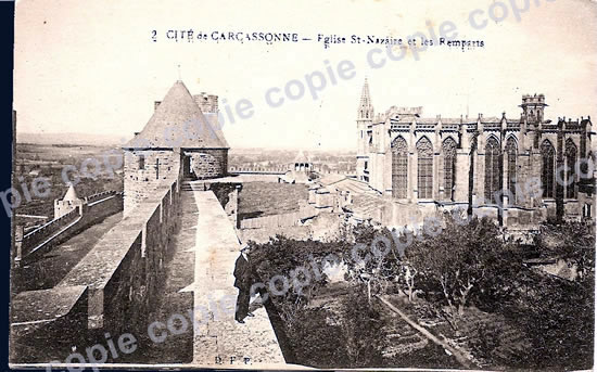 Cartes postales anciennes > CARTES POSTALES > carte postale ancienne > cartes-postales-ancienne.com Occitanie Aude Carcassonne