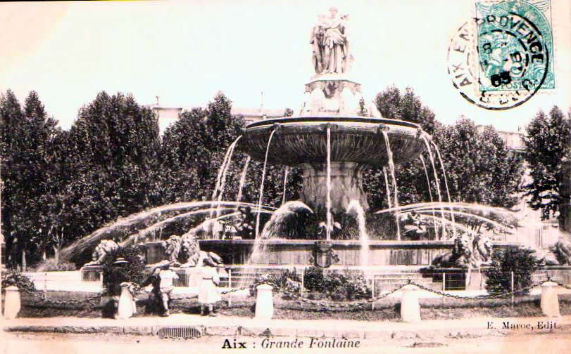 Cartes postales anciennes > CARTES POSTALES > carte postale ancienne > cartes-postales-ancienne.com Provence alpes cote d'azur Bouches du rhone Aix En Provence