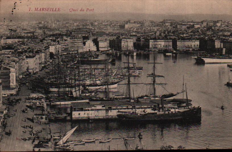 Cartes postales anciennes > CARTES POSTALES > carte postale ancienne > cartes-postales-ancienne.com Provence alpes cote d'azur Bouches du rhone Marseille 1er