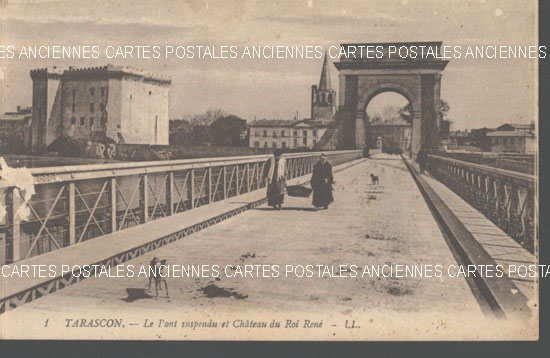 Cartes postales anciennes > CARTES POSTALES > carte postale ancienne > cartes-postales-ancienne.com Provence alpes cote d'azur Bouches du rhone Tarascon