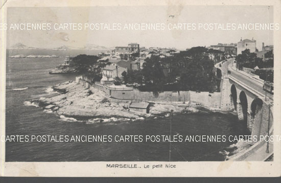 Cartes postales anciennes > CARTES POSTALES > carte postale ancienne > cartes-postales-ancienne.com Provence alpes cote d'azur Bouches du rhone Marseille 8eme