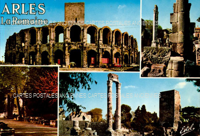 Cartes postales anciennes > CARTES POSTALES > carte postale ancienne > cartes-postales-ancienne.com Provence alpes cote d'azur Bouches du rhone Arles