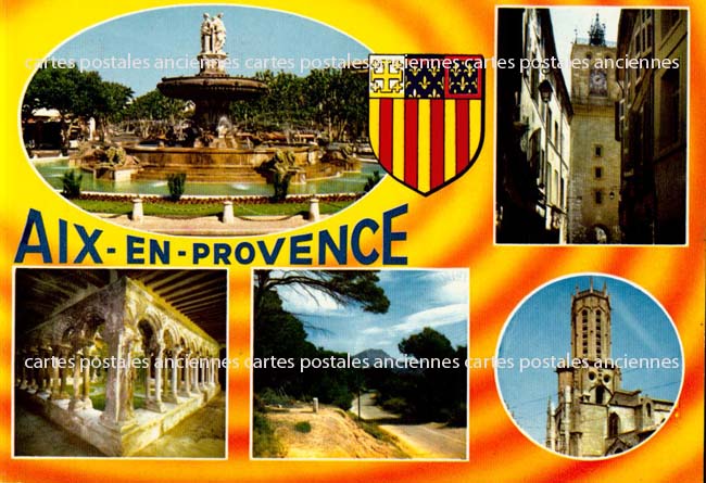 Cartes postales anciennes > CARTES POSTALES > carte postale ancienne > cartes-postales-ancienne.com Provence alpes cote d'azur Bouches du rhone Aix En Provence