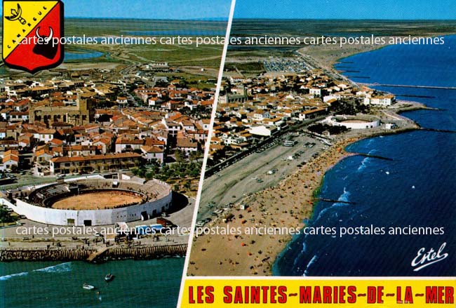 Cartes postales anciennes > CARTES POSTALES > carte postale ancienne > cartes-postales-ancienne.com Provence alpes cote d'azur Bouches du rhone Saintes Maries De La Mer