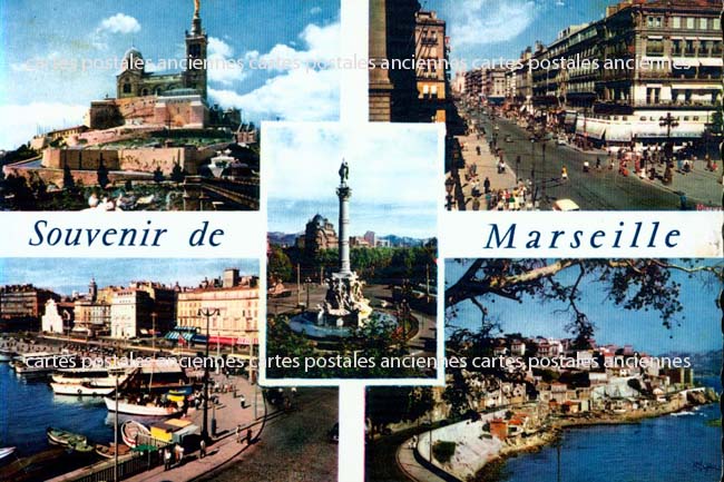 Cartes postales anciennes > CARTES POSTALES > carte postale ancienne > cartes-postales-ancienne.com Provence alpes cote d'azur Bouches du rhone Marseille