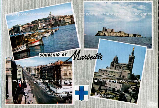 Cartes postales anciennes > CARTES POSTALES > carte postale ancienne > cartes-postales-ancienne.com Provence alpes cote d'azur Bouches du rhone Marseille