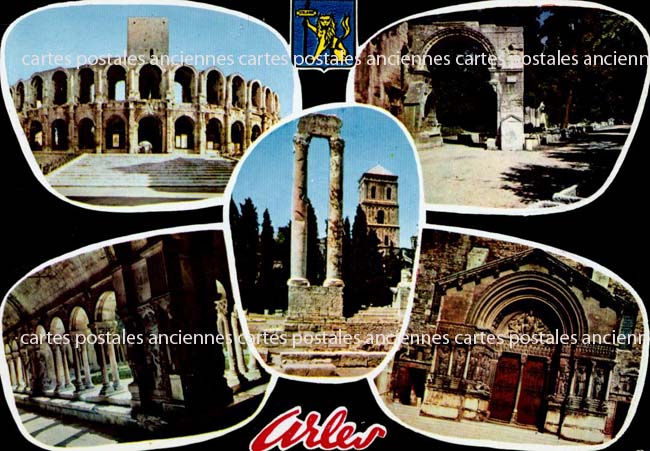 Cartes postales anciennes > CARTES POSTALES > carte postale ancienne > cartes-postales-ancienne.com Provence alpes cote d'azur Bouches du rhone Arles